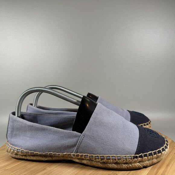 Tory Burch Shoes - Tory Burch Gray and Black Flats